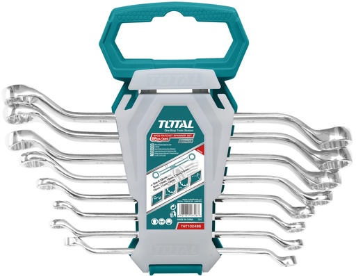 [RUN-THT102486] Clé Plate En "S" 8Pcs 6-22mm THT102486 